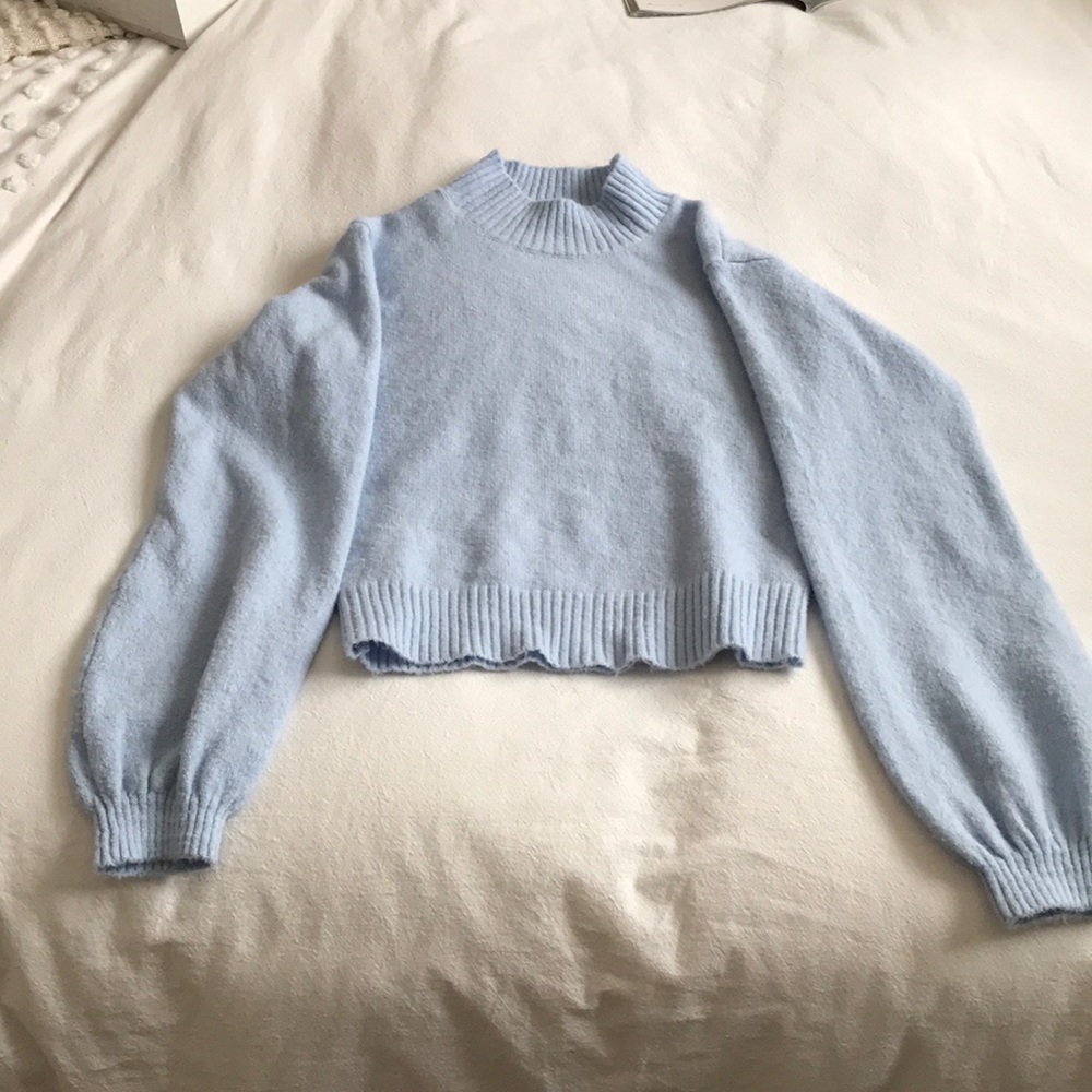 Target sky blue sweater - looks like the áritzia sweaters!